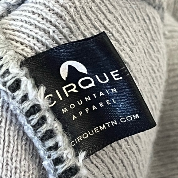 Steamboat Black and Gray Knit Ski Beanie - Picture 5 of 10